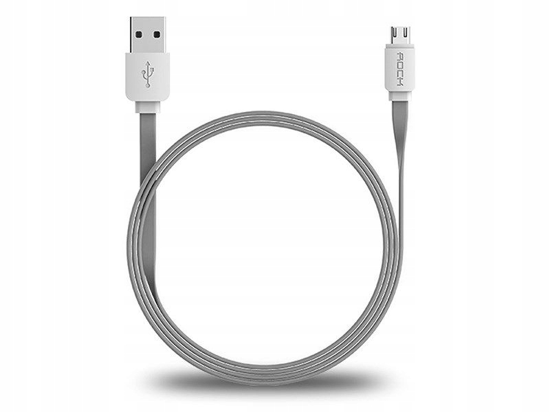 

Kabel Rock micro-USB 2m płaski Samsung