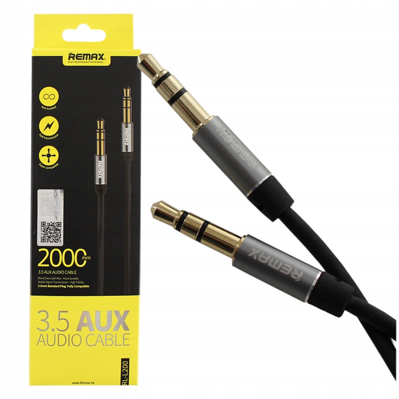 

Remax kabel audio minijack RL-L200 2m Aux Jack
