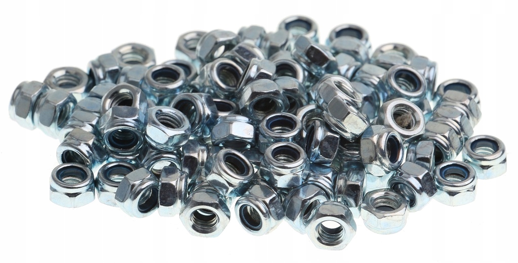 

Nakrętka 6-KĄTNA Samokontrująca M6 Ocynk 100 sztuk