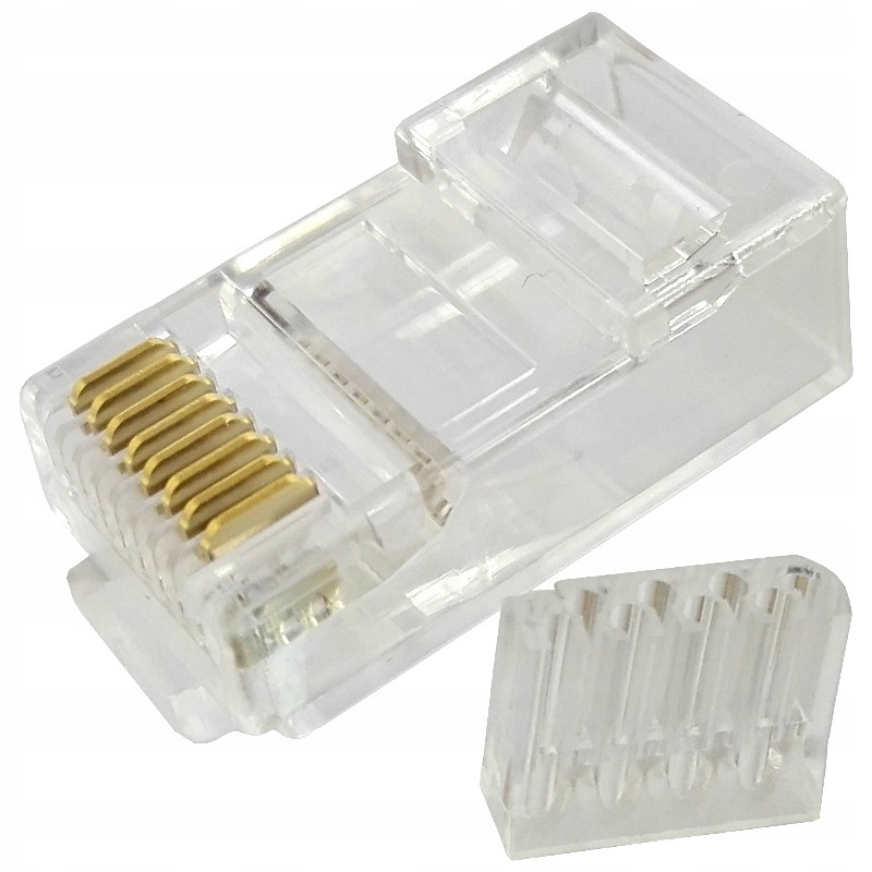 

Wtyki RJ45 8P8C kat.6 Utp 10szt