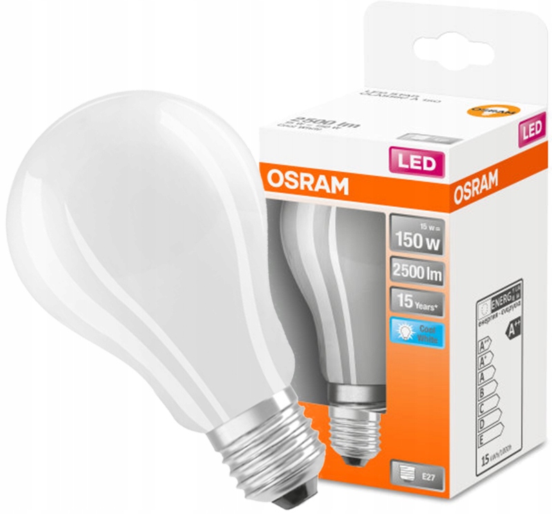 

Żarówka Led E27 A70 17W 2452lm 4000K Osram