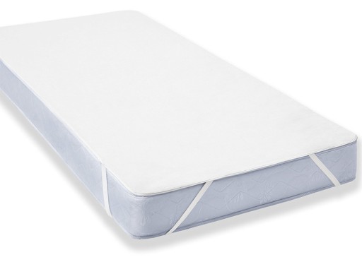 PRZEŚCIERADŁO NIEPRZEMAKALNE 160X200 OCHRANIACZ FT Kolor biały