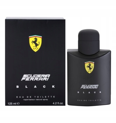 

Męskie Perfumy Ferrari scuderia Black 125 ml