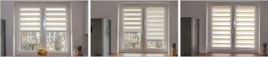 ROLETA DZIEŃ NOC NA WYMIAR, PROWADNICE GRATIS! Długość (cm) 150 cm