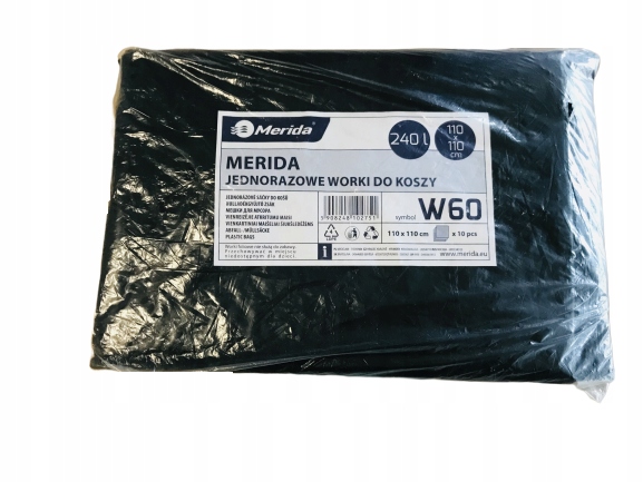 

Worki Na Śmieci Ldpe czarne 240L