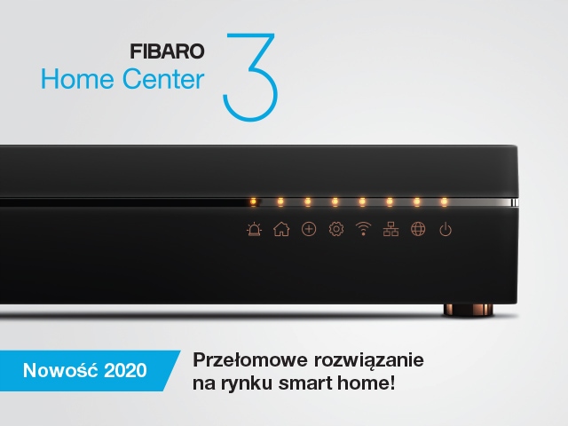 

Nowość!! Home Center 3 Fibaro Kraków FGHC3