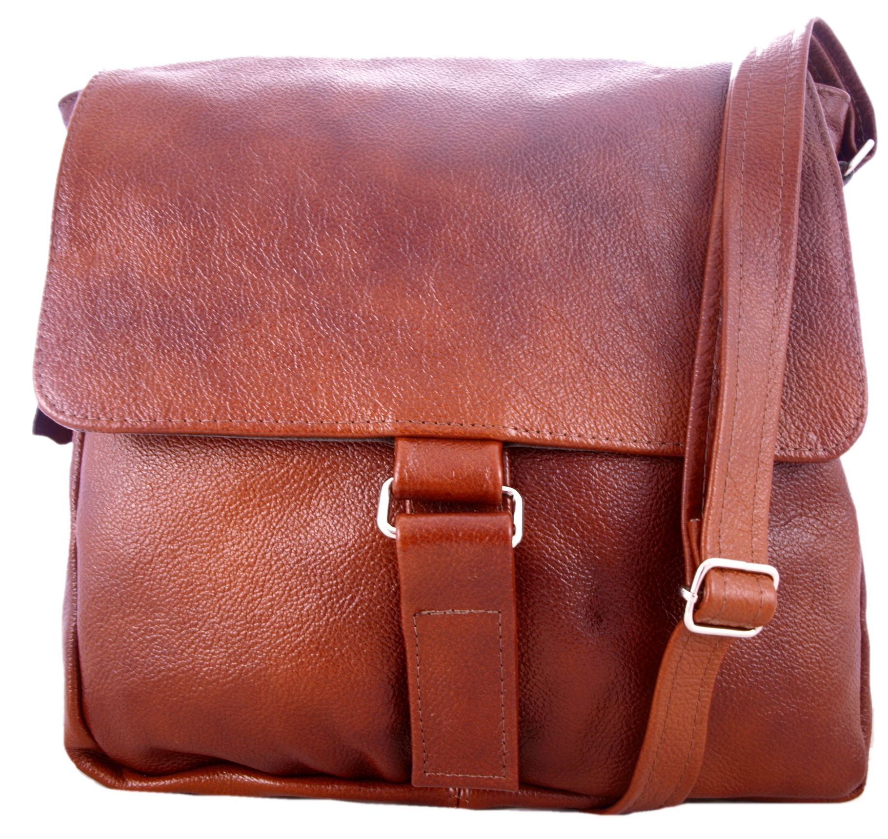 TOREBKA SKÓRZANA LISTONOSZKA BRĄZOWO-RUDA SKÓRA A4 Płeć kobieta