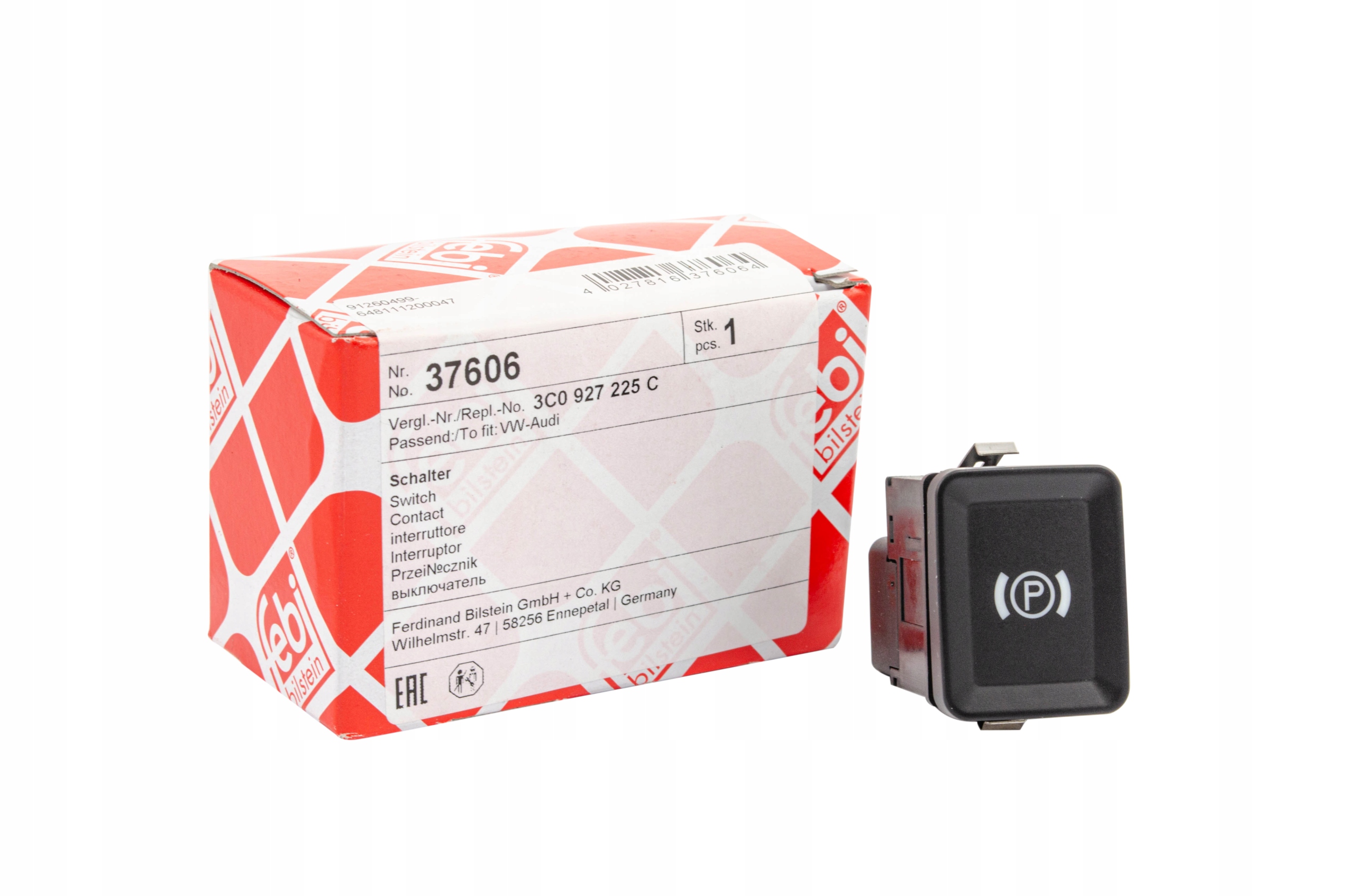 WŁĄCZNIK PRZYCISK HAMULCA RĘCZNEGO VW PASSAT B6 CC