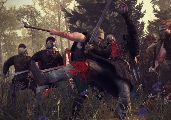 TOTAL WAR ATTILA BLOOD AND BURNING PL PC KLUCZ STEAM Wersja językowa Angielska Polska