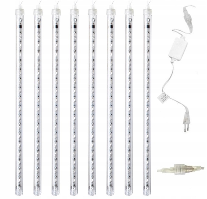 SPADAJĄCY ŚNIEG 50CM METEORYT SPADAJĄCE SOPLE 24H