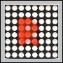 

Art Matryce Led 8x8 32x32mm Red (12088AMR) Arduino