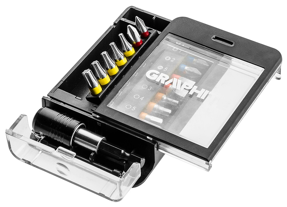 Bit Bitów Bity zestaw 15 części GRAPHITE 56H616