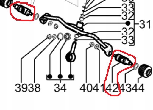 PRZEGUB KOŃCÓWKA DRĄŻKA KIEROWNICZEGO Producent Piaggio OE