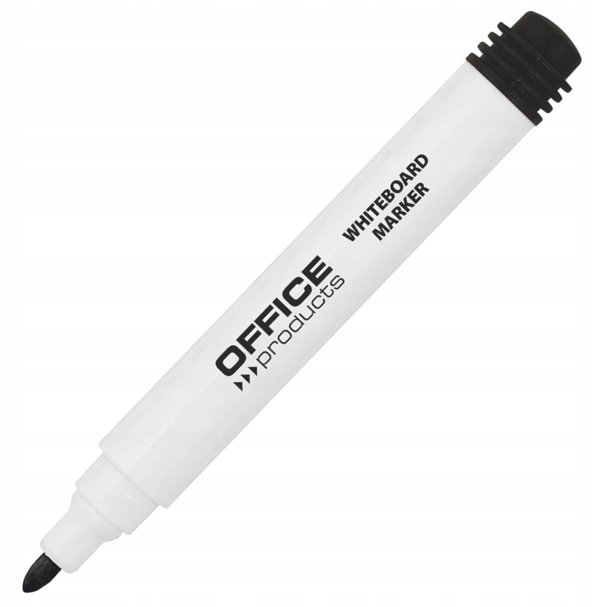 Marker pisak mazak suchościeralny do tablic czarny Marka Office Products