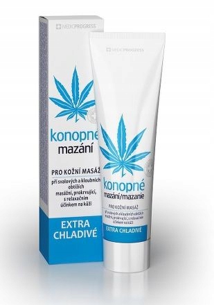 

Medicprogres chłodząca maść konopna na bole stawów