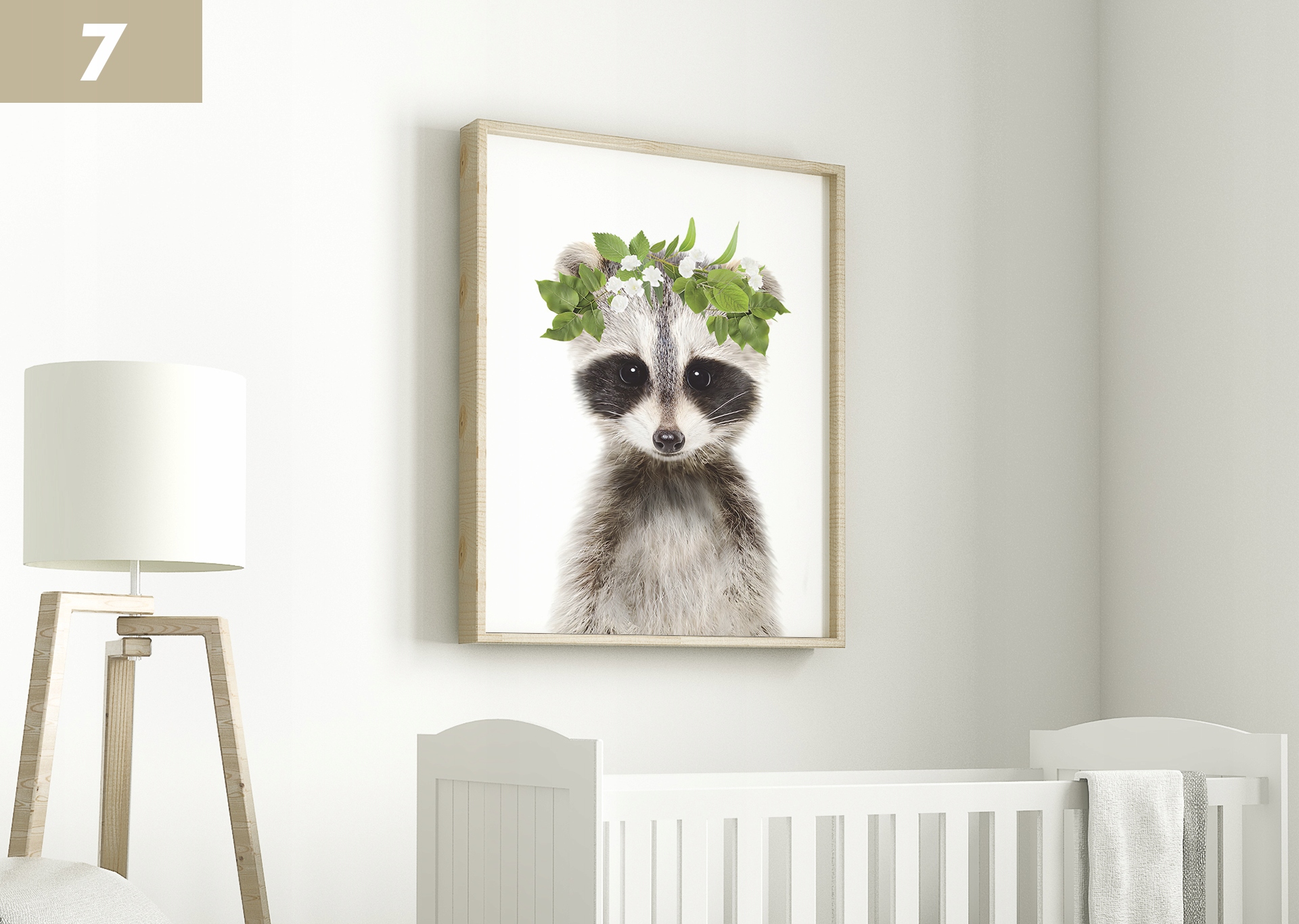 Królik Tygrys Słoń Żyrafa Sowa Szop Sarna HIT A4