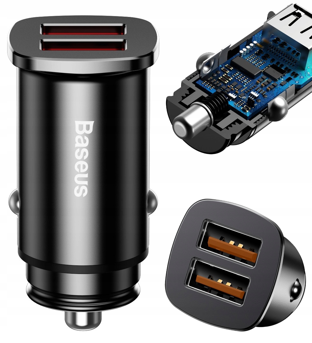 

Baseus ładowarka samochodowa Usb SuperCharge 5A
