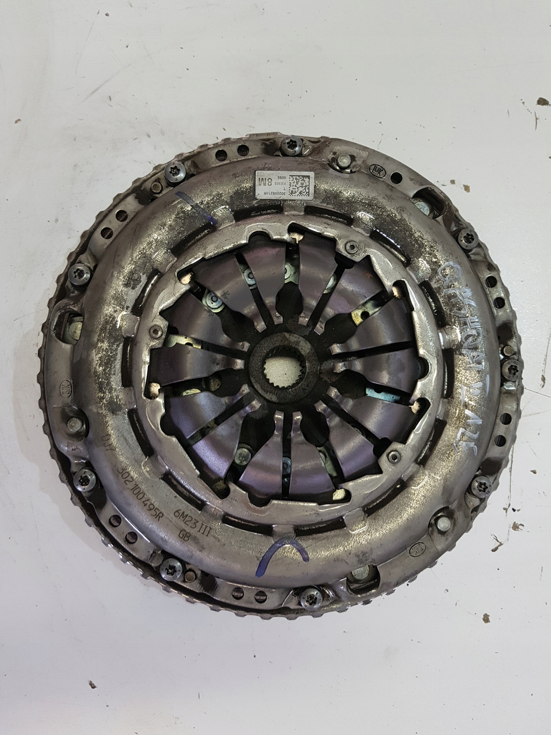 QASHQAI II 1.2 DIG-T clutch wheel flywheel