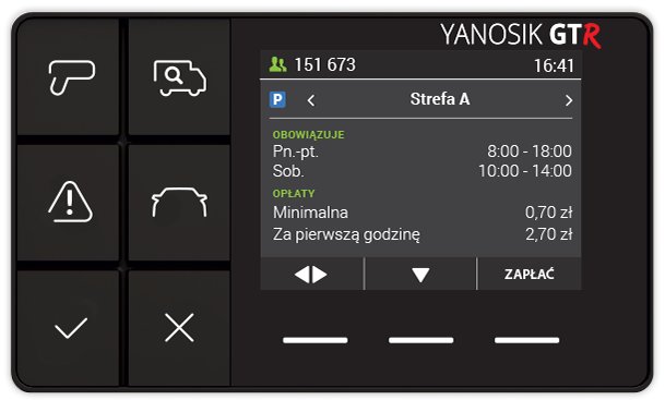 Yanosik GTR s-CLUSIVE Live підписка гуртка тримач вага продукту з одиничною упаковкою 1 кг