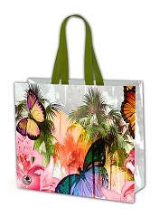 Torba EKO DUŻA na zakupy polipropylen MOTYLE