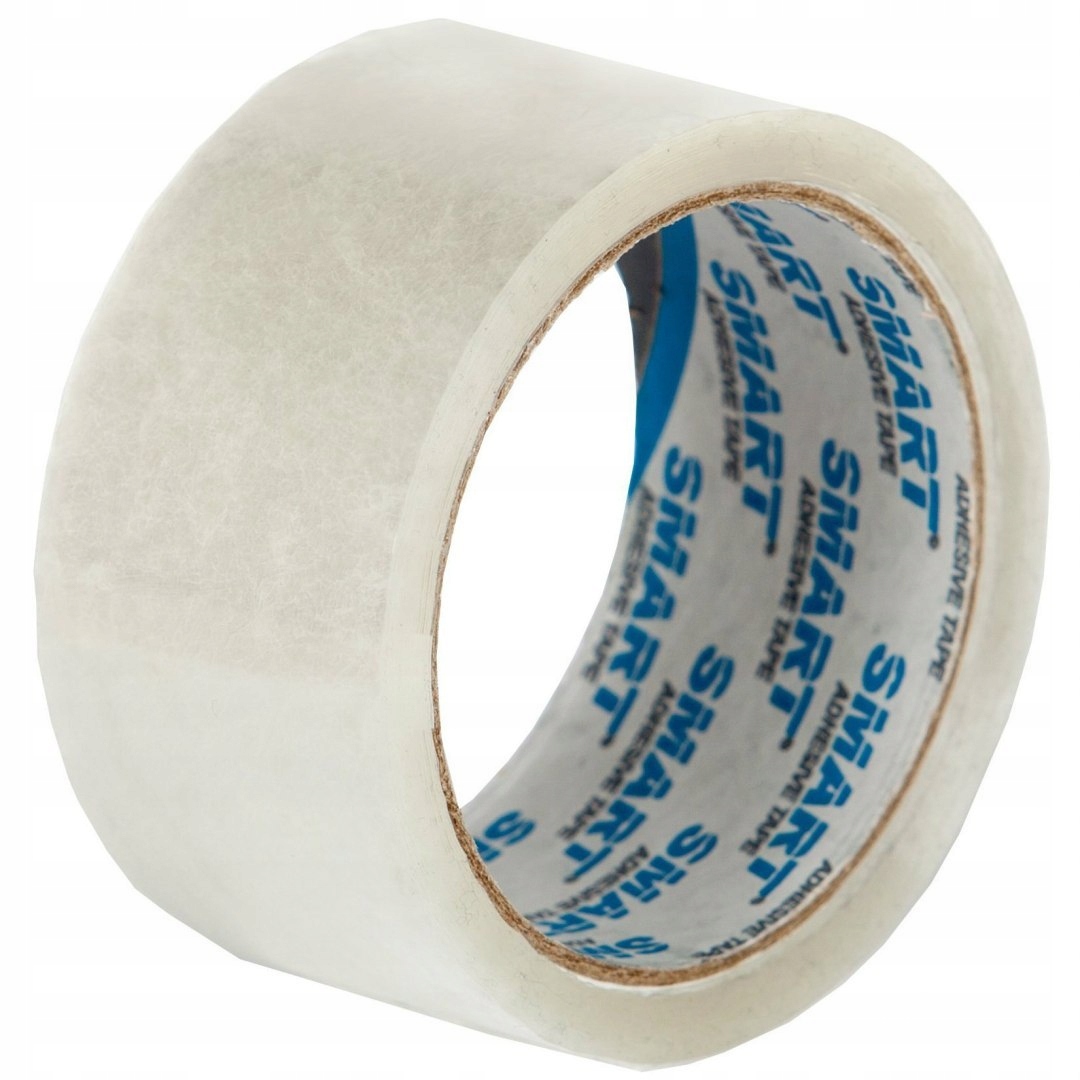 

Taśma Pakowa 48/50 Klejąca Bezbarwna Smart