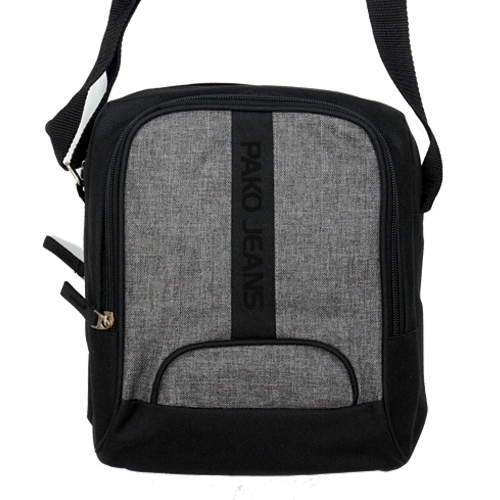 

Solidna torba męska na ramię szara Pako Jeans