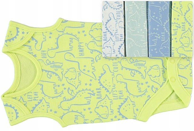 

George Body 5 sztuk 62 - 68 3 - 6 miesięcy