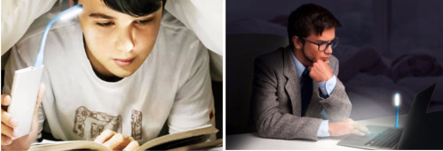 LAMPKA SILIKONOWA USB DO LAPTOPA 6 LED 9 KOLORÓW EAN (GTIN) 5903857463248