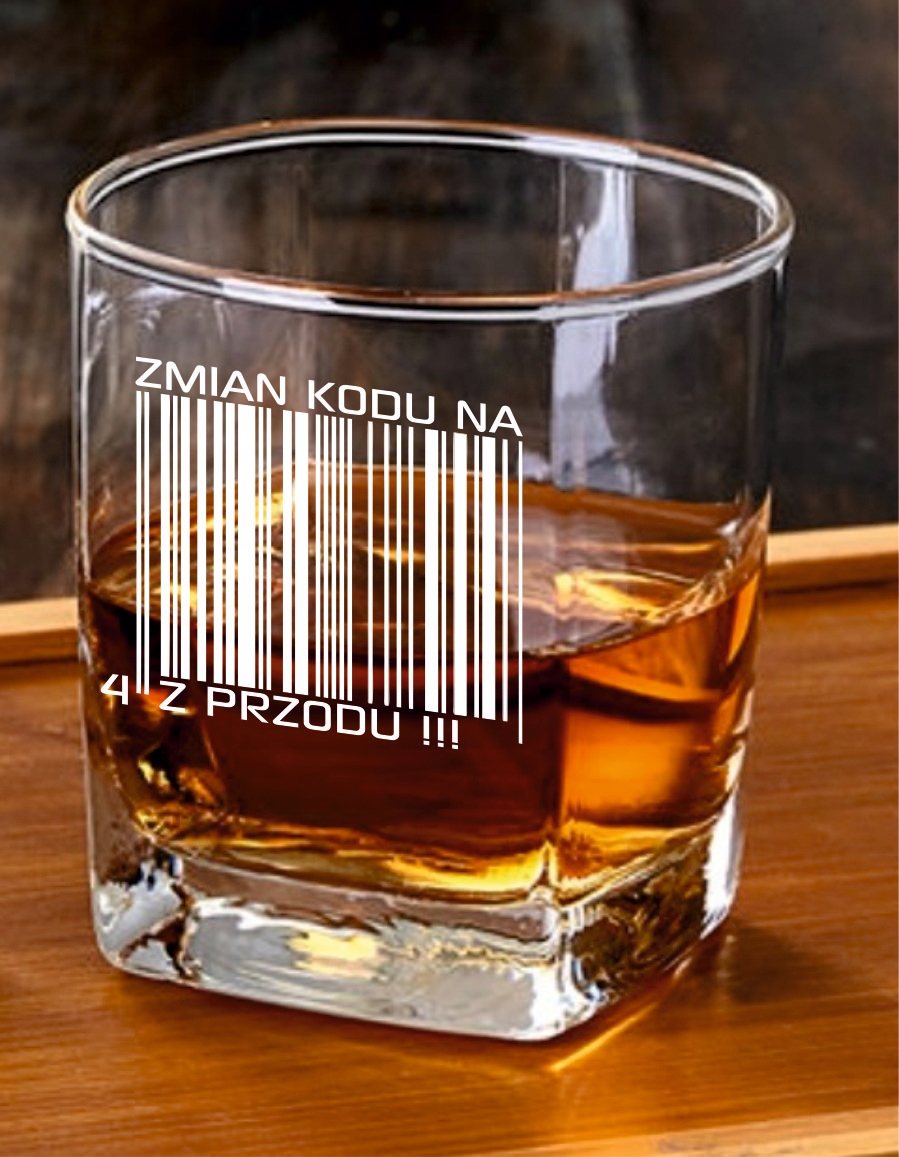 Szklanka do whisky z grawerem Prezent Dzień Dziadka Marka inna