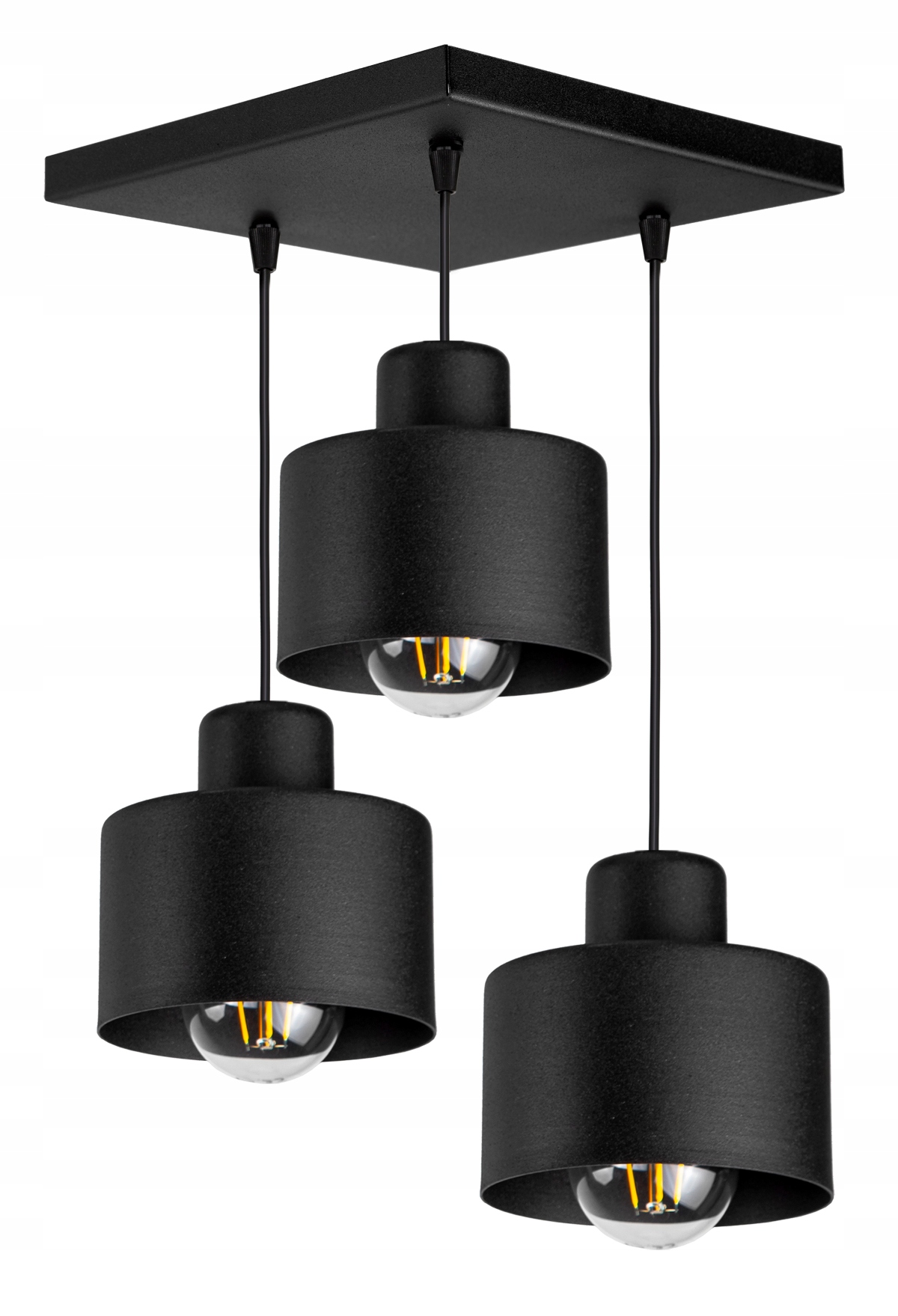 

Lampa Sufitowa Plafon Żyrandol Loft Edison Led