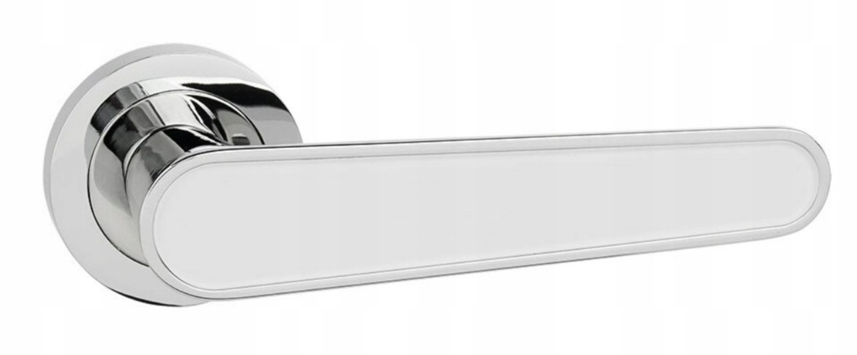 Klika Prima barva chrom/bílá