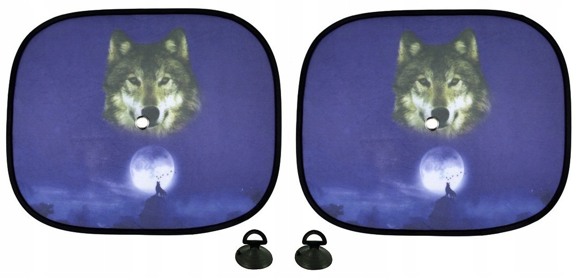 OSŁONA PRZECIWSŁONECZNA ZASŁONKA SZYBY WILK 2SZT