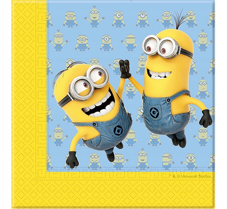 

Serwetki Minions Minionki