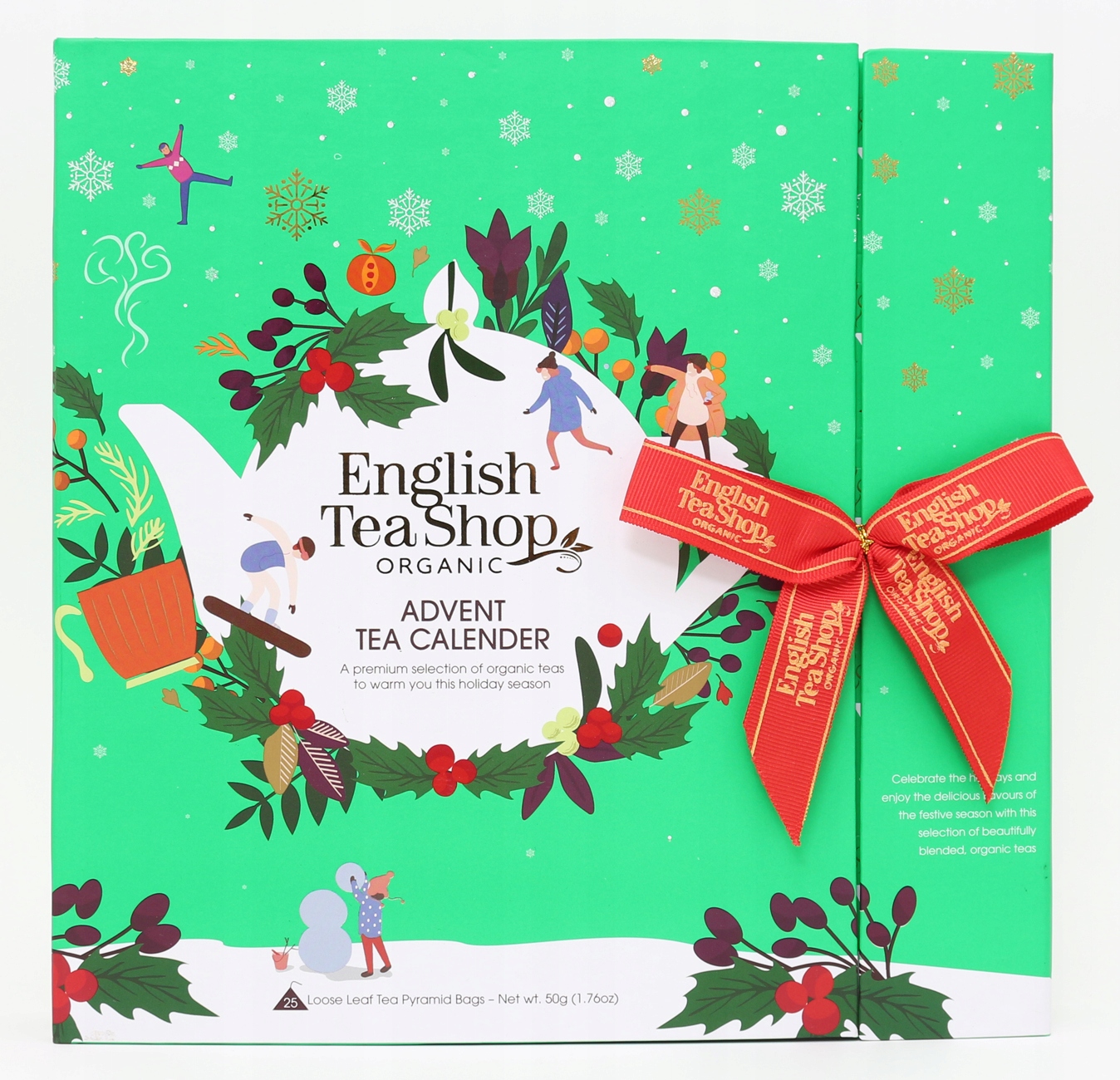 Levně Anglický Čajový Adventní Kalendář herbata Bio zelený