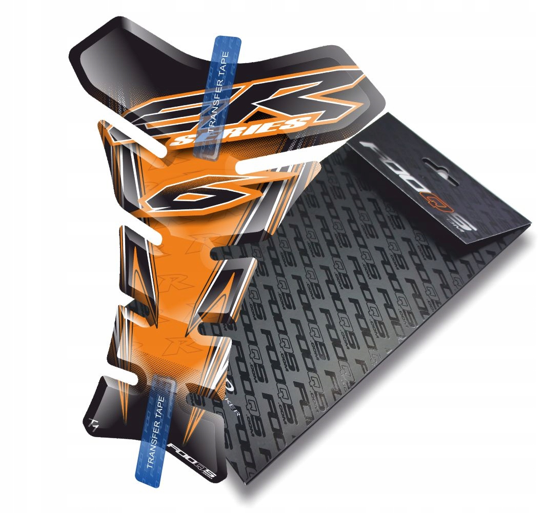 Tank-pad od firmy Fooqs pro Kawasaki ER-6-f-n Oranžový