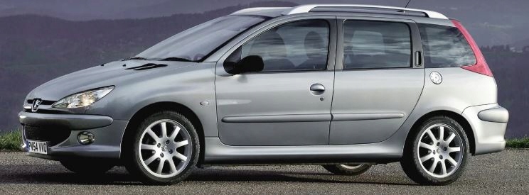 PRÓG PROGI LE+PR PEUGEOT 206 SW 5 DRZW 98-09 KOMBI Producent części Inny