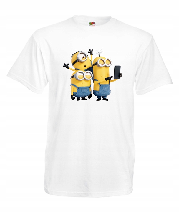 

XXL Koszulka Męska Minions Banana Minionki Wzory