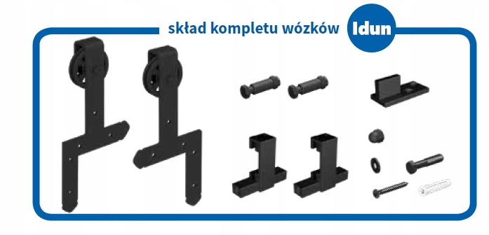 System przesuwny LOFT idun door rustical retro PL Marka Mantion