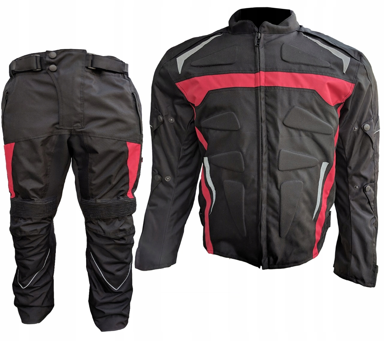 KOMBINEZON MOTOCYKLOWY KURTKA + SPODNIE
