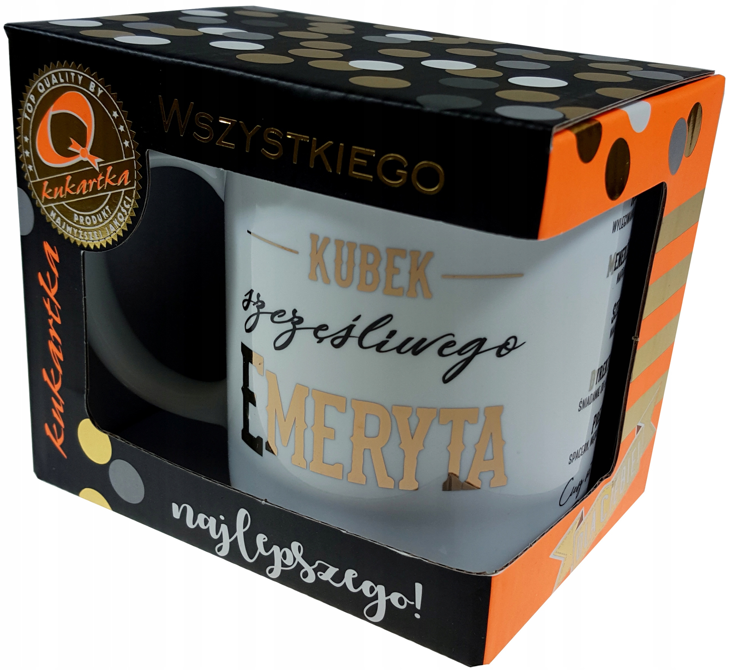 

Kubek Szczęśliwego Emeryta na emeryturę
