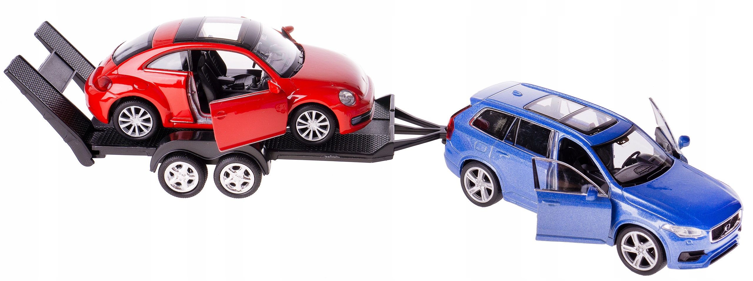 

Volvo XC90 Z Beetle Na Lawecie Modele Welly 1:34