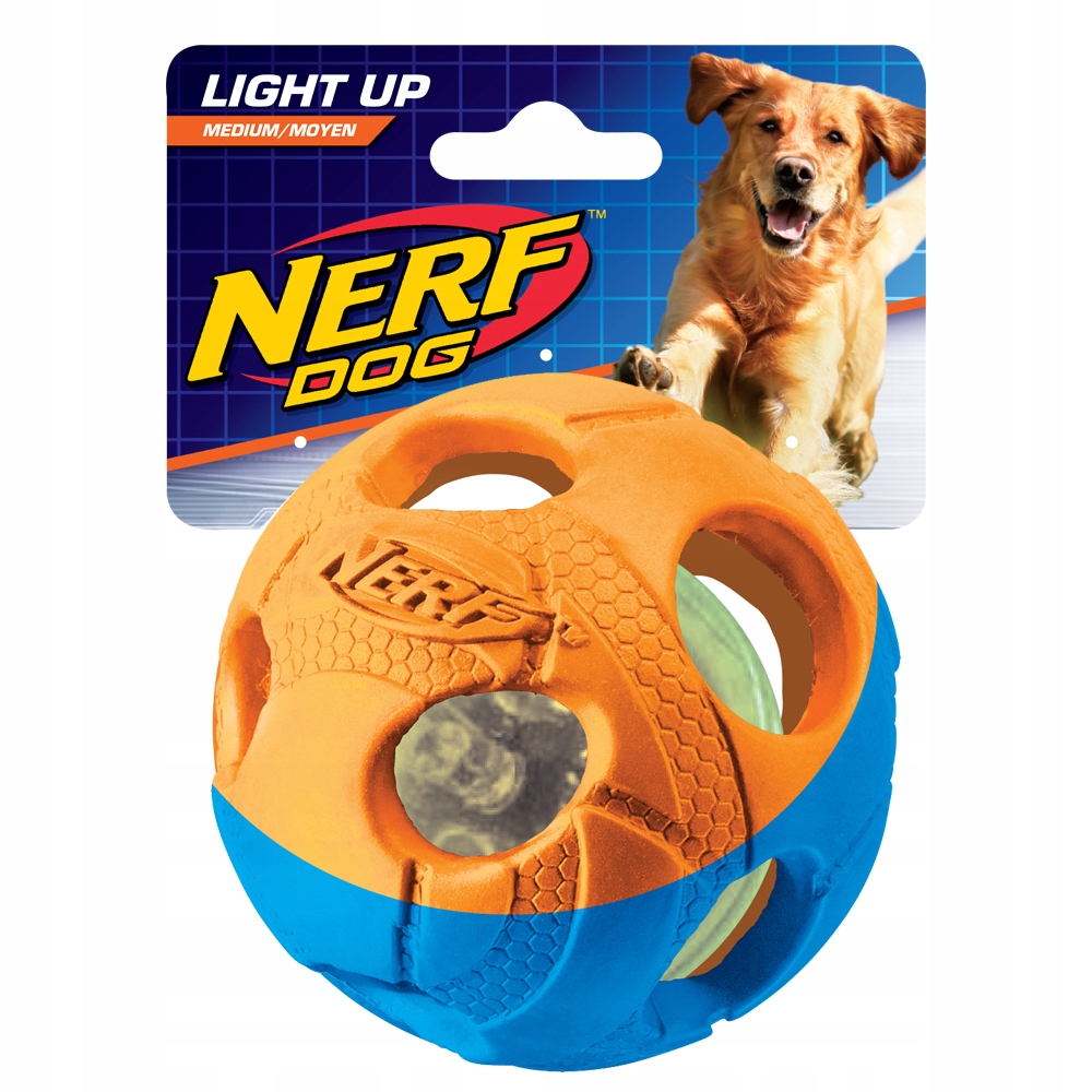 

Nerf Dog Iluma Action Led Ball Small Light piłka