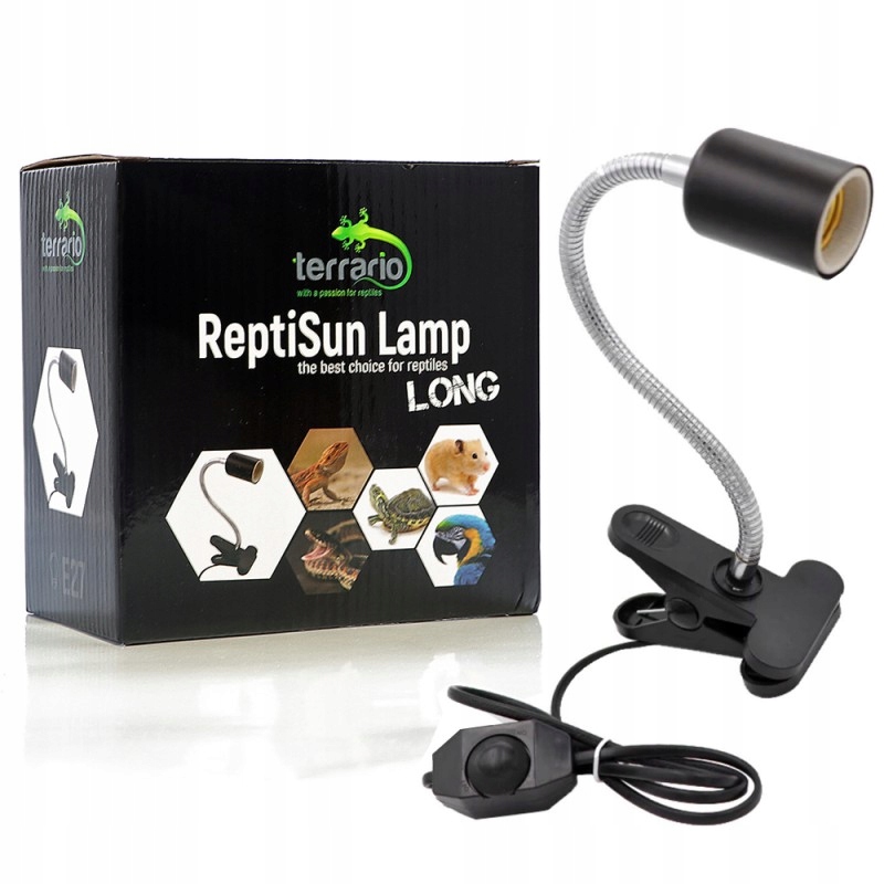 

Terrario ReptiSun Long Lampa z uchwytem zaciskowym