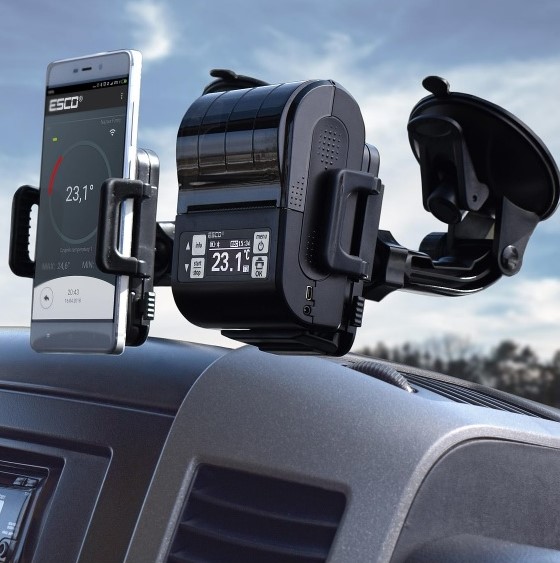 Rejestrator temperatury DR 203 ESCO 2 czujniki Car type Cargo vans Trucks Undefined