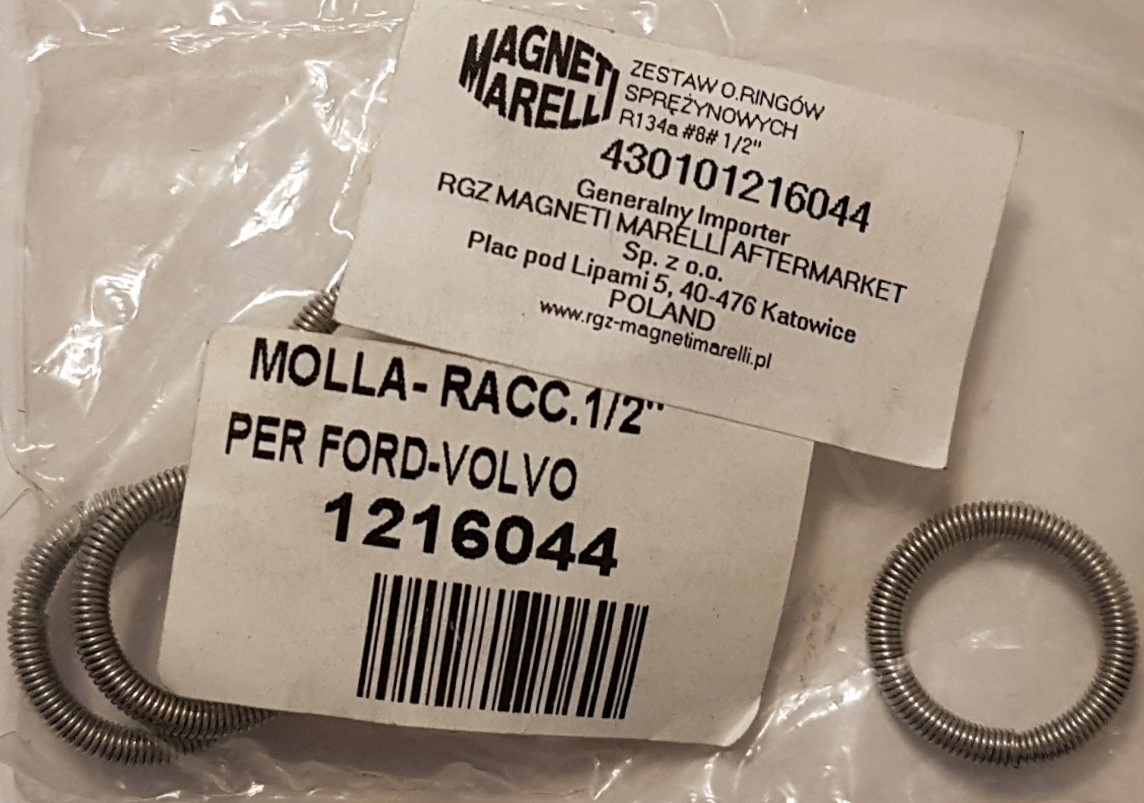 ORING USZCZ.KLIMATYZACJI FORD VOLVO 8x1/2