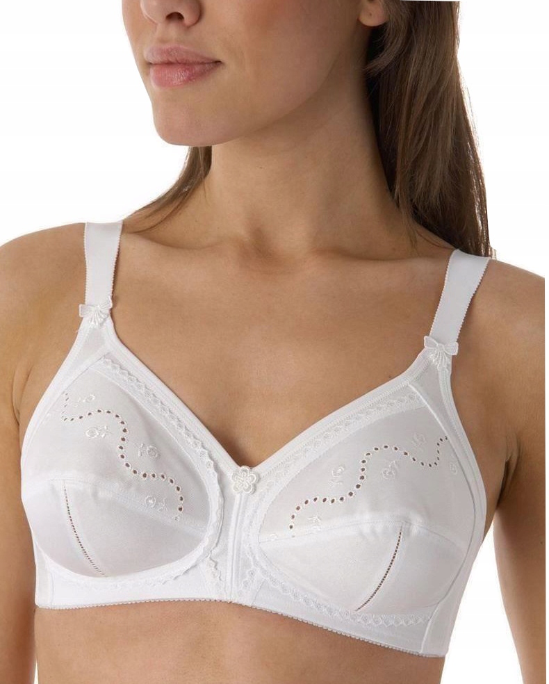 T442 Triumph měkká podprsenka bílá Doreen+Cotton velikost 75D