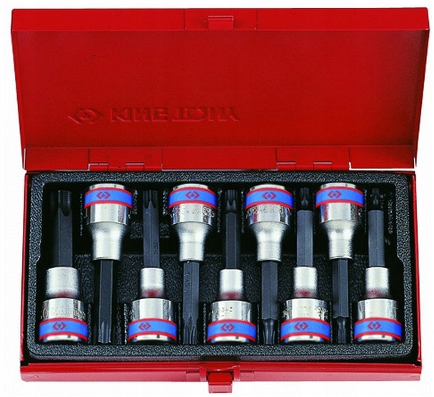 

Nasadki Torx 1/2 Długie T20 T60 King Tony 4119PR