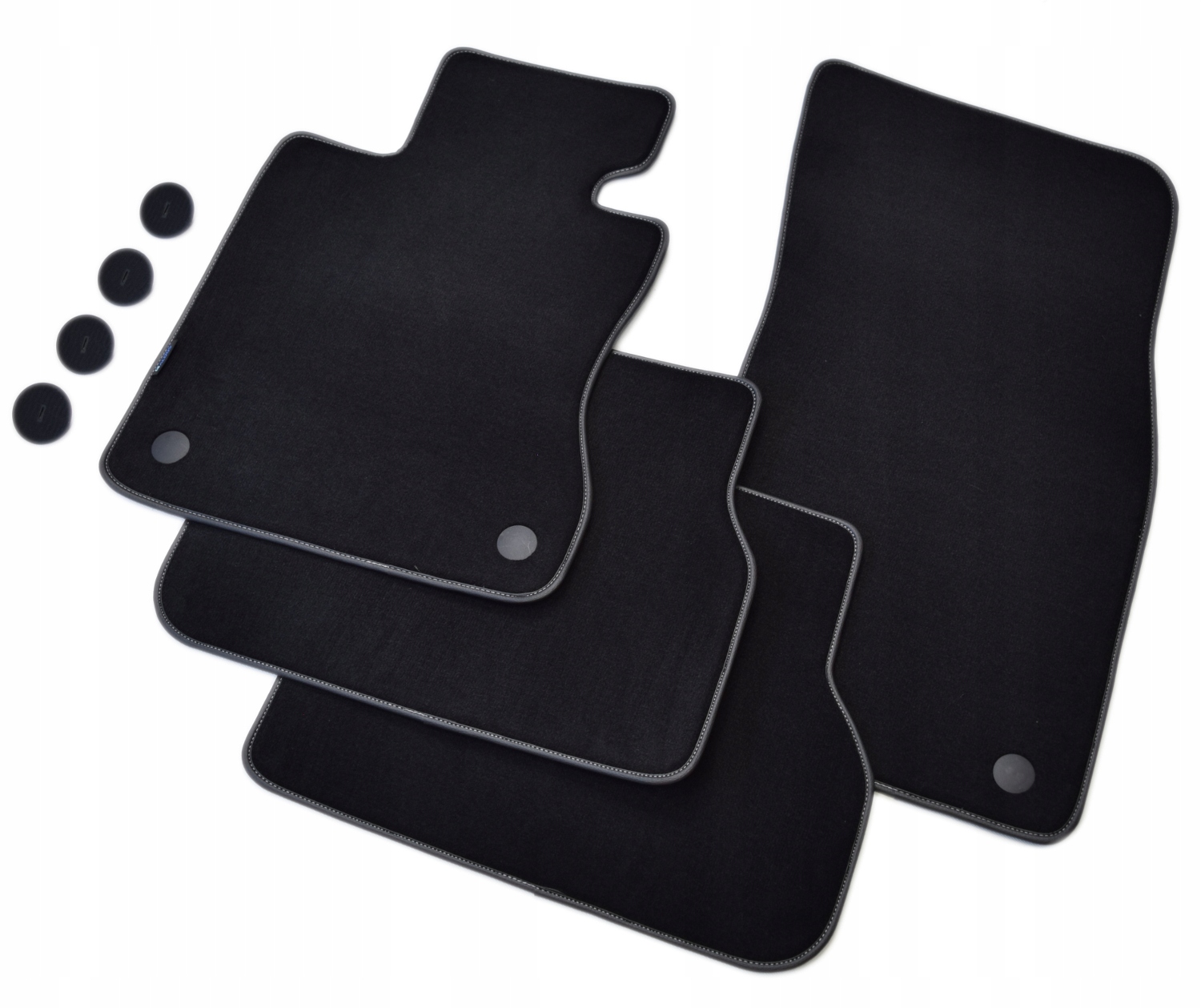 GOLD BMW E60 E61 03 09r RZEPY Dywaniki welurowe Multi Element Set Sets