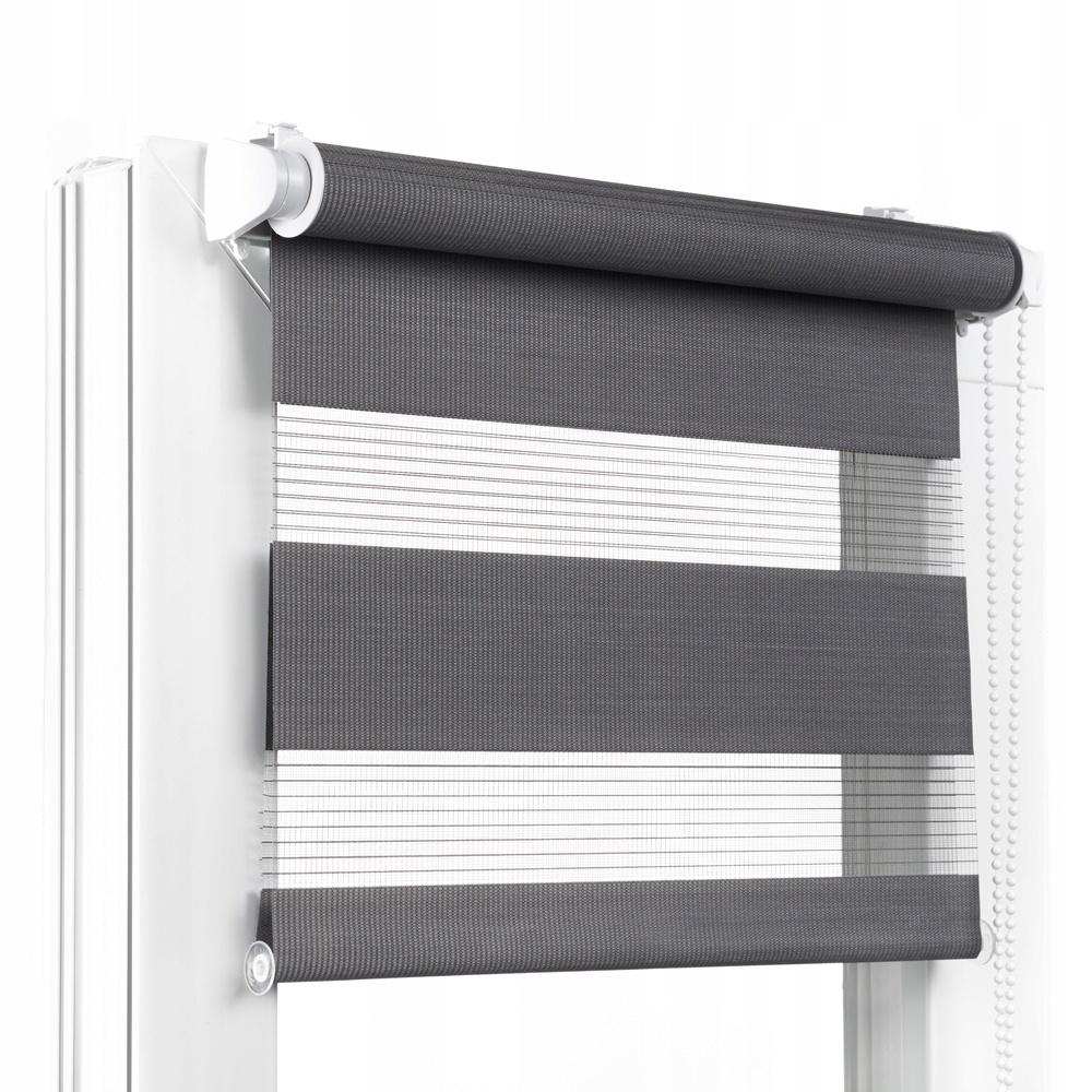 ROLETA DZIEŃ NOC 83x230 CM NAPINACZ RÓŻNE KOLORY