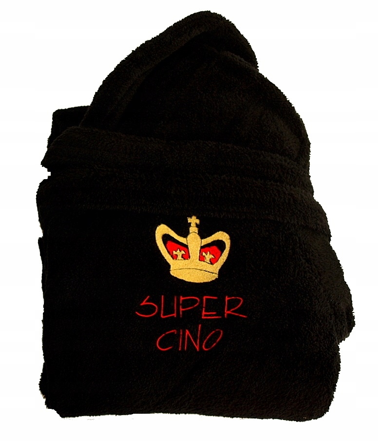 

Szlafrok Damski Męski + Twój Haft prezent S M L XL